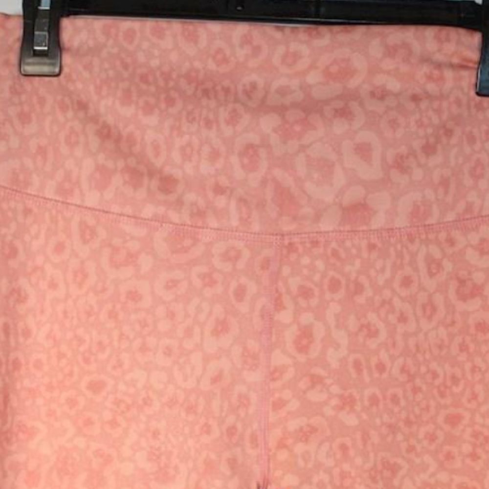 BNWT Glyder Sultry Legging in Sherbert Leopard Print Large - Picture 3 of 10